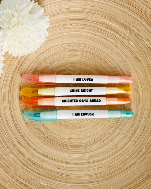Inspirational Highlighter Pens