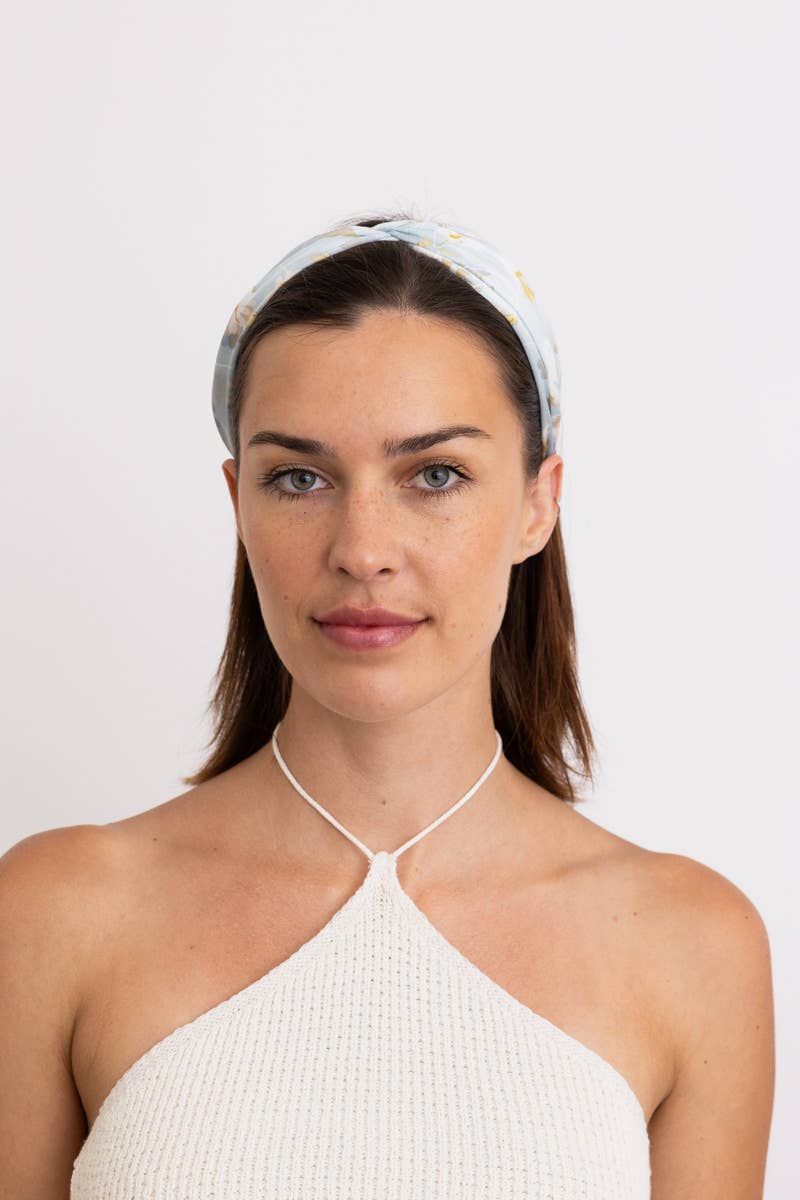 Secret Garden Satin Smooth Floral Headband