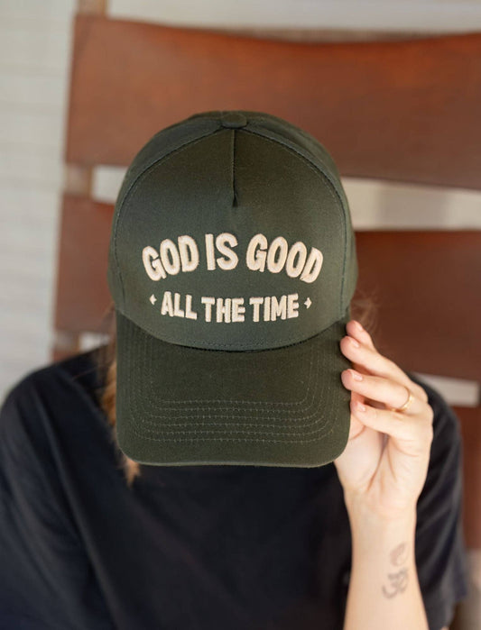 God is Good Embroidered Hat