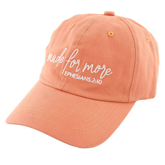 "Made for More" Cotton Adjustable Cap