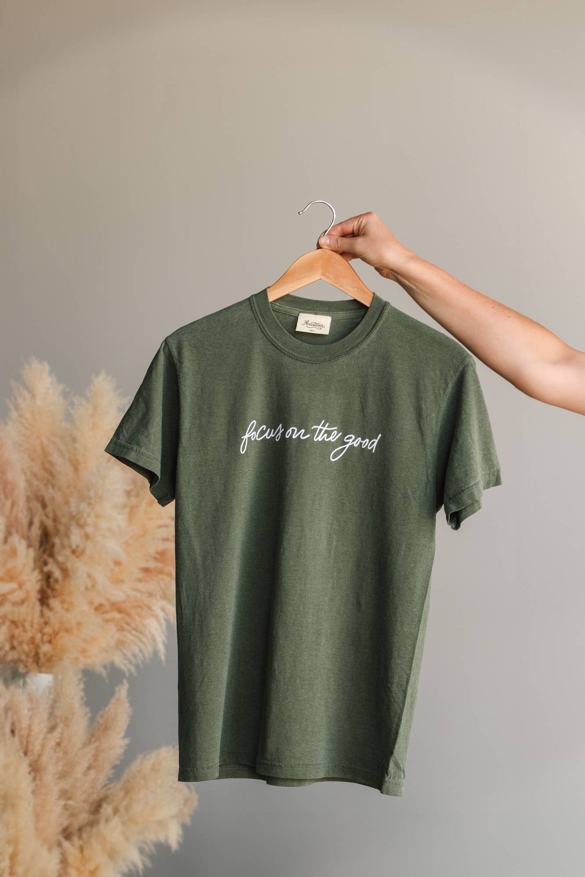 Focus on the Good Tee (Forest)