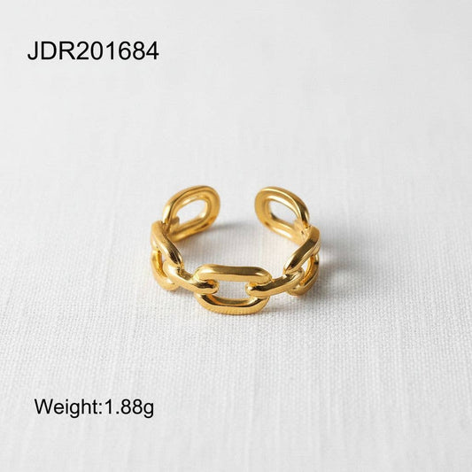 Modern Open-Design Ring