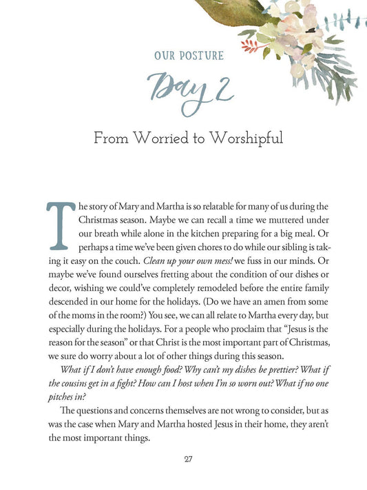 Emmanuel: An Invitation to Prepare Him Room at Christmas and Always