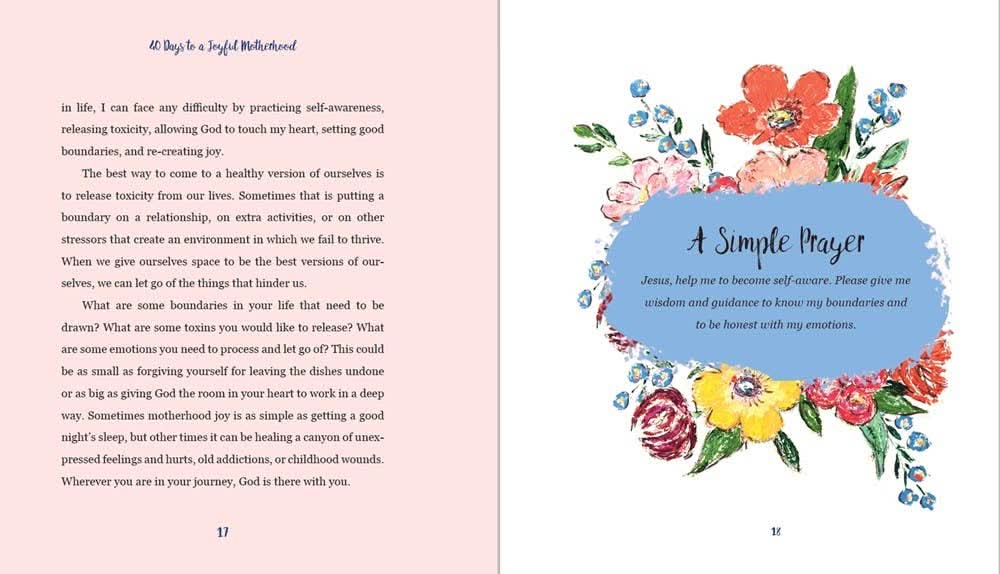 40 Days to a Joyful Motherhood - Purpose + Passion Boutique