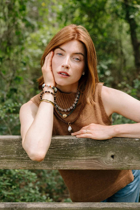 Baroque Corded Pendant