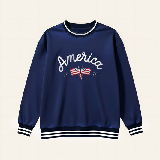 America Oversized Crewneck