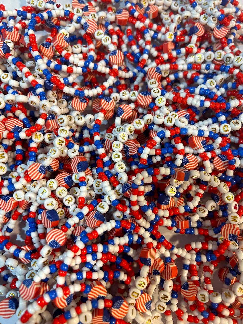 Patriotic Stretchy Bracelet