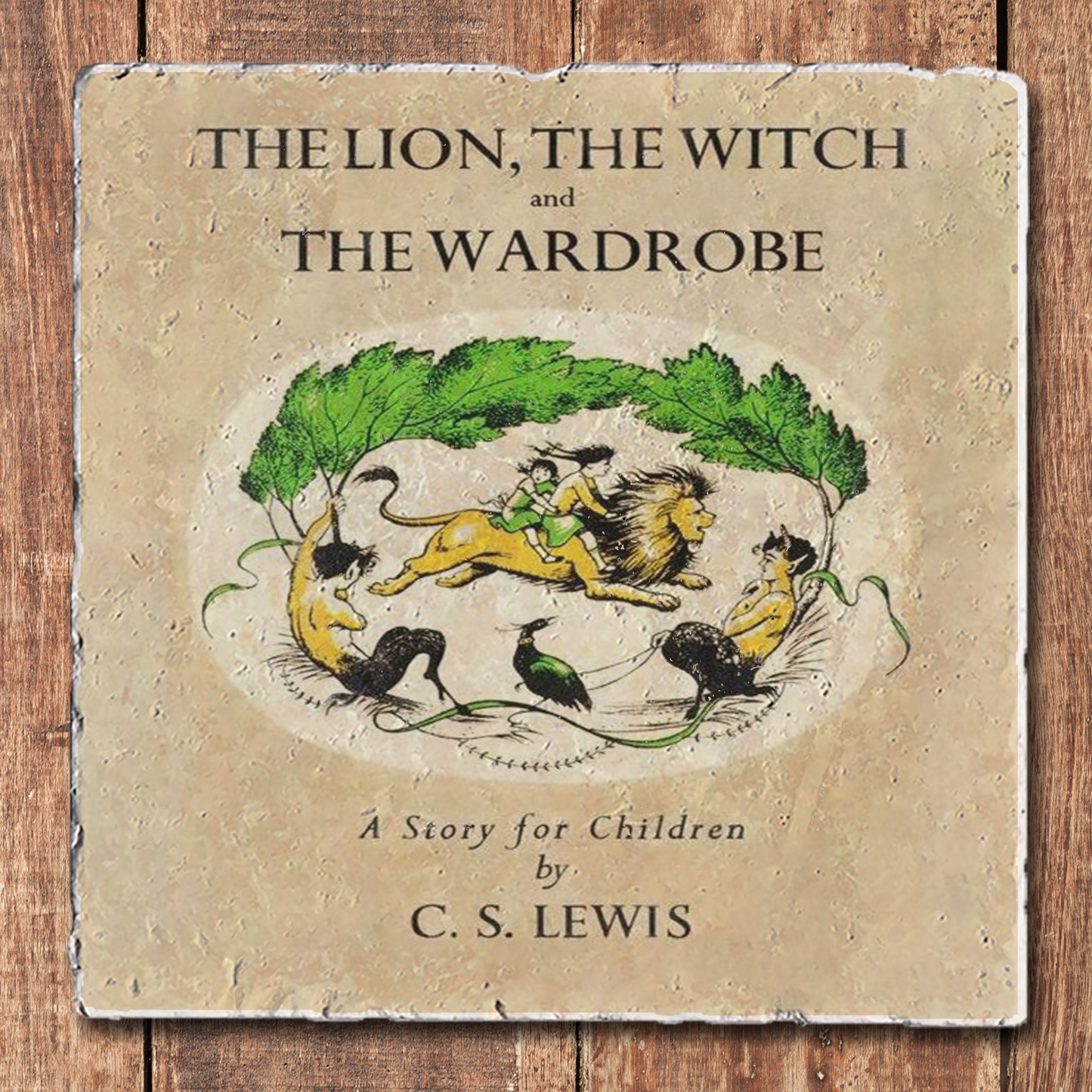 The Lion, The Witch, and The Wardrobe Classic Book Coaster