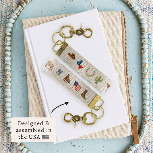 Texas Icons Keychain
