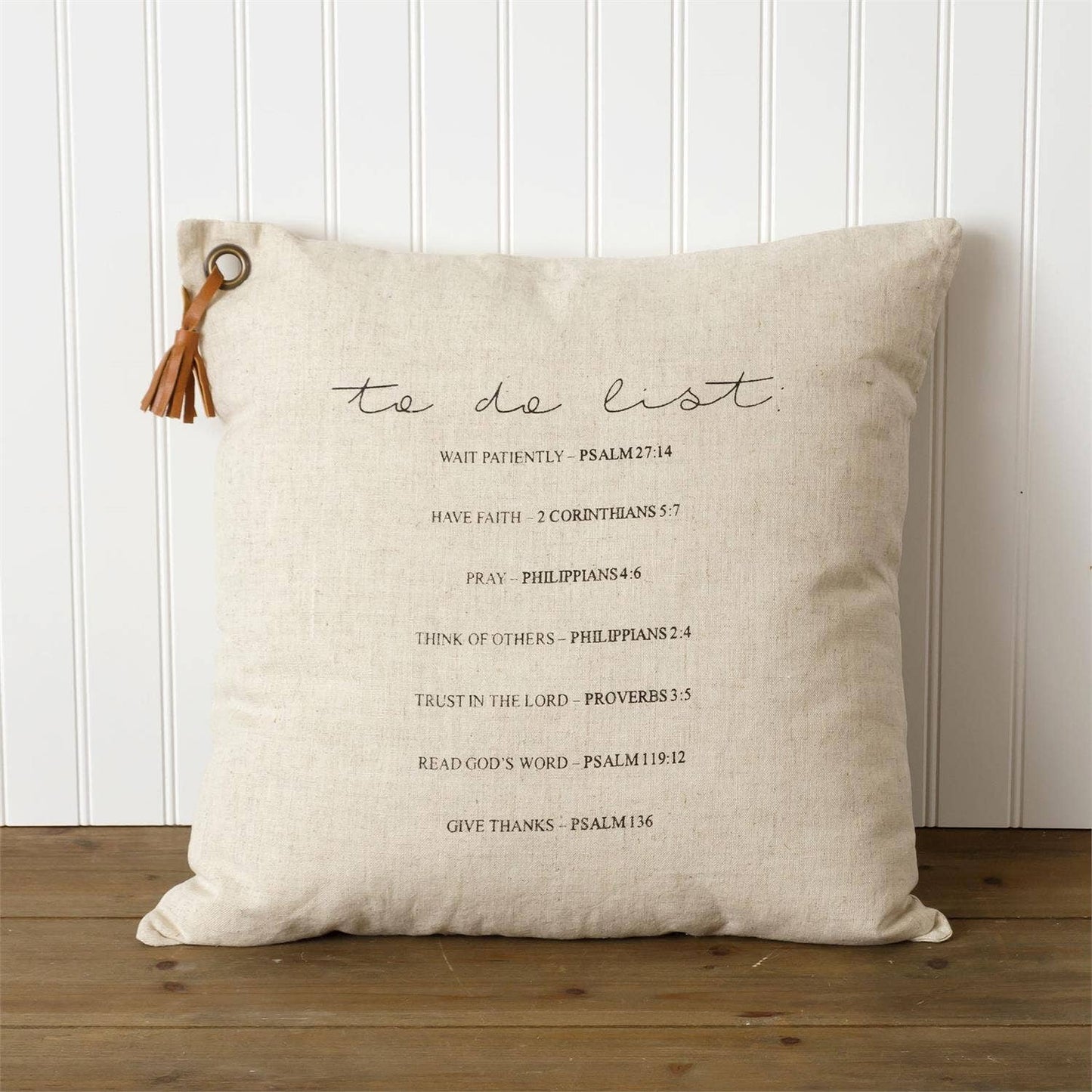 To Do List Throw Pillow