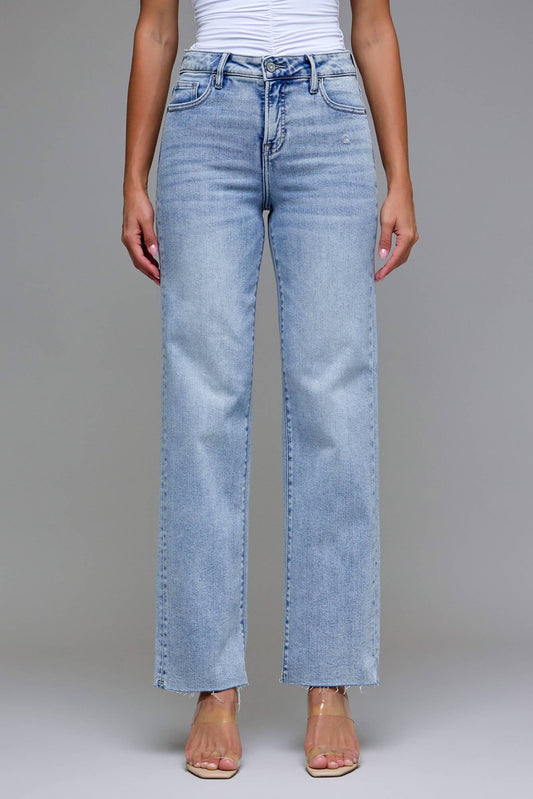 Medium Light Clean Stretch Classic Straight