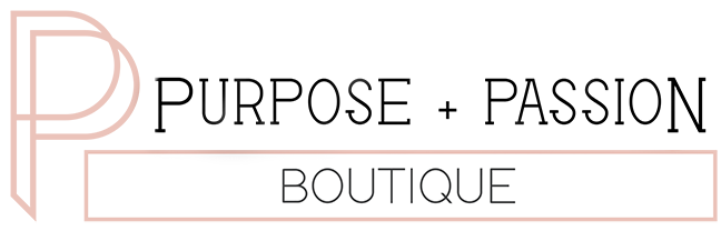 Purpose + Passion Boutique logo