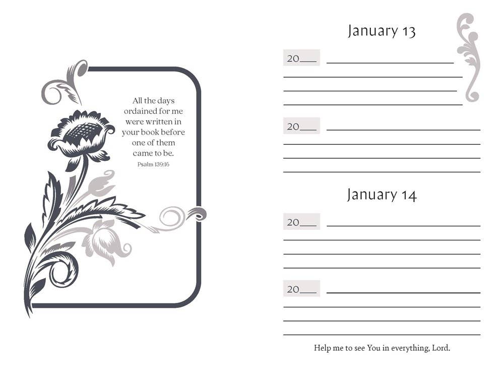 A Two - Year Memory Book of One Verse a Day (Prayer Journal) - Purpose + Passion Boutique