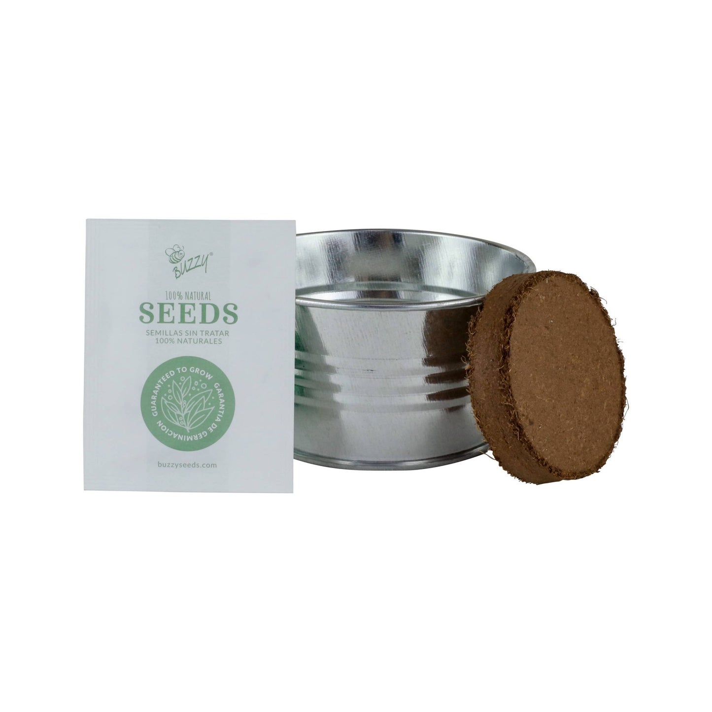 B Aloe Plant Grow Kit Mini Galvanized Basin - Purpose + Passion Boutique