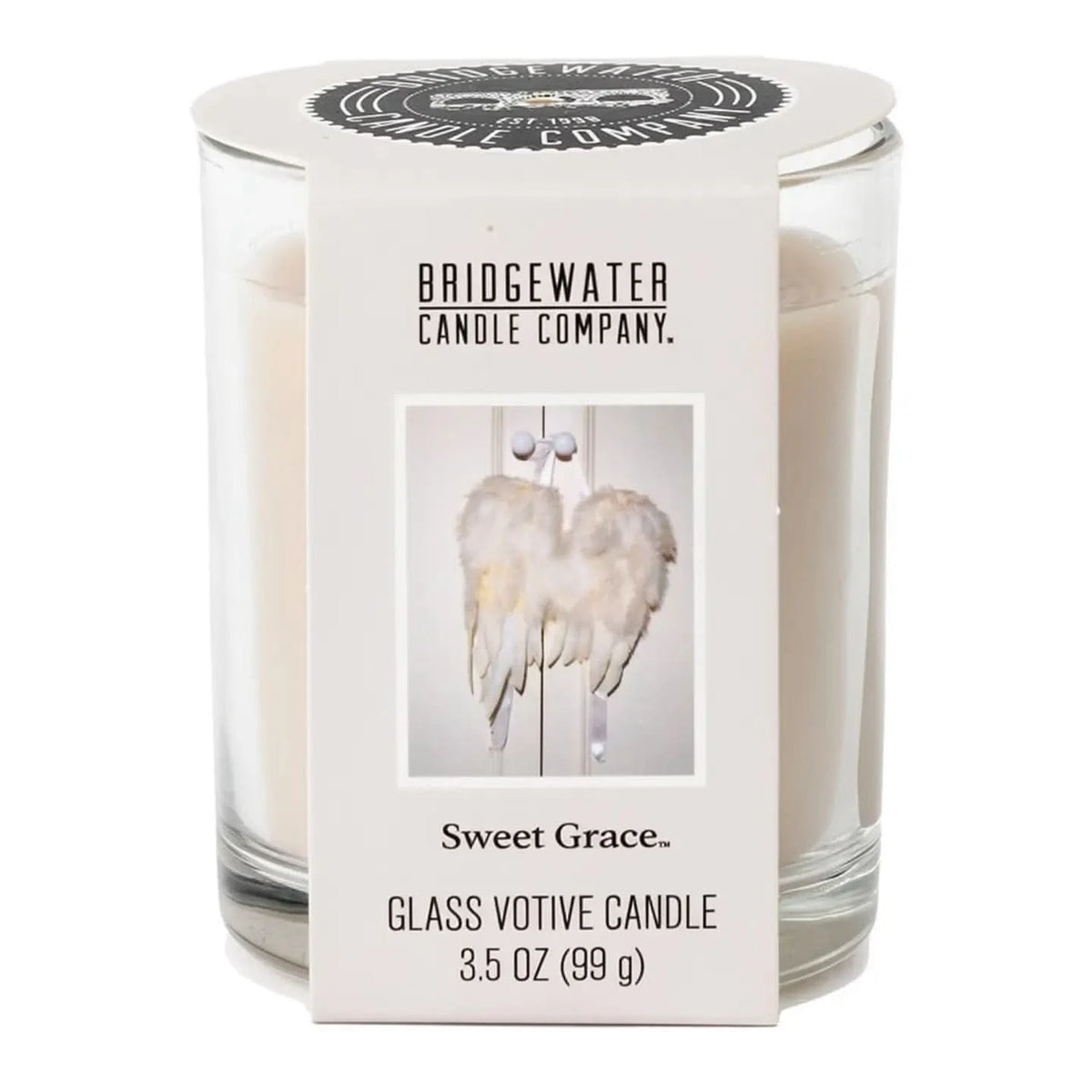 Sweet Grace Glass Votive Candle