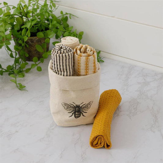 Bee Dish Cloth Set of 4 - Purpose + Passion Boutique
