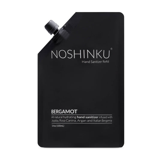 Bergamot & Cedar Nourishing Sanitizer Mini Refill Pouch - Purpose + Passion Boutique