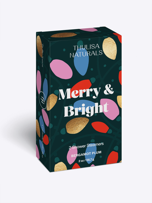 Bergamot Plum Shower Steamers (2pk) - Purpose + Passion Boutique