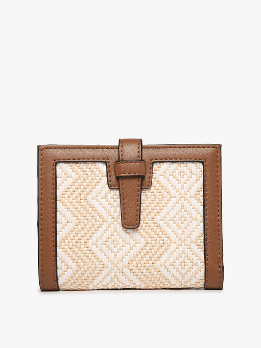 Bessie Canvas Wallet w/ Slip Closure - Purpose + Passion Boutique