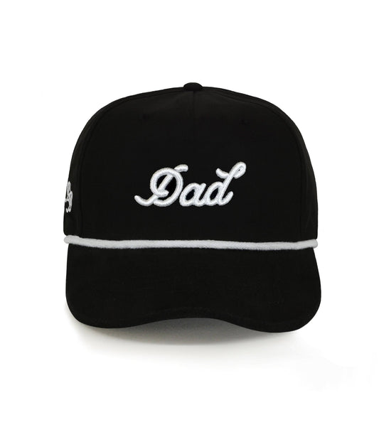 Black Dad Rope Hat - Purpose + Passion Boutique