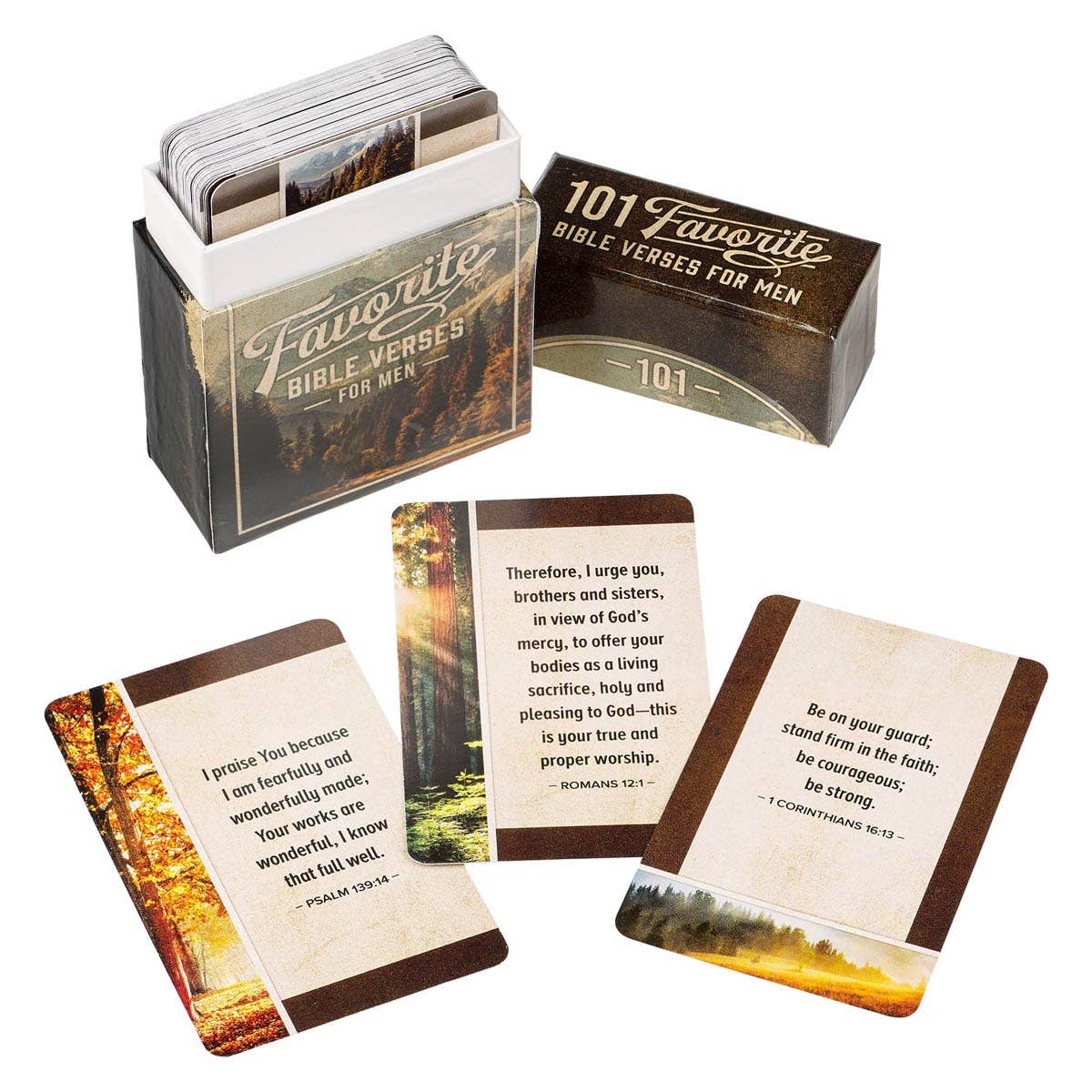 Box of Blessings Favorite Bible Verses for Men - Purpose + Passion Boutique