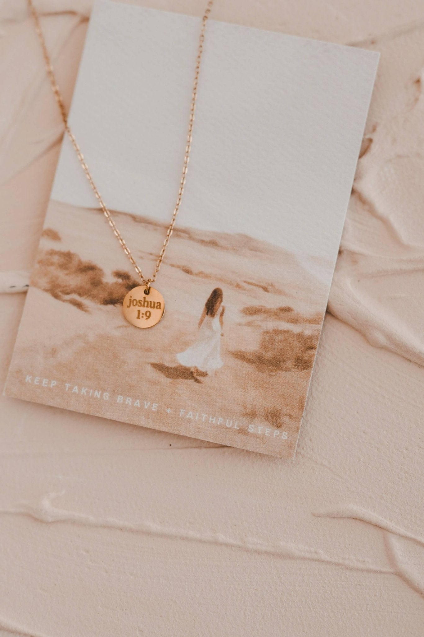 Brave Disc Necklace - Purpose + Passion Boutique