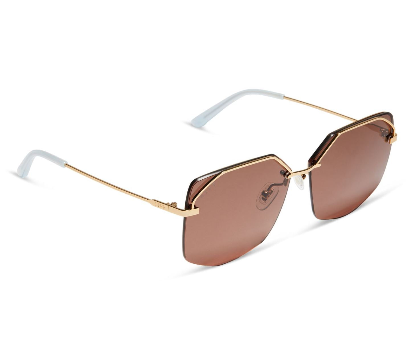 Bree Gold + Brown Sunglasses