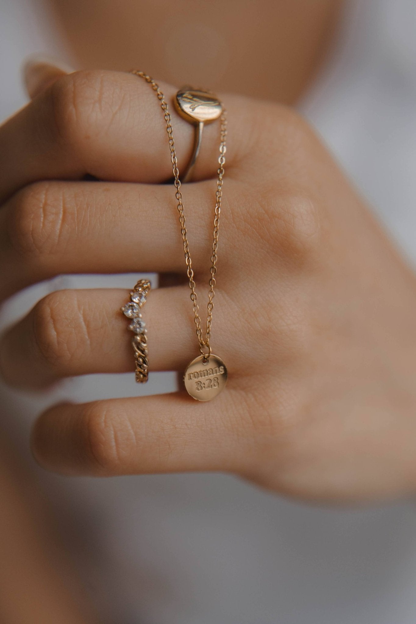 Called Disc Necklace - Purpose + Passion Boutique