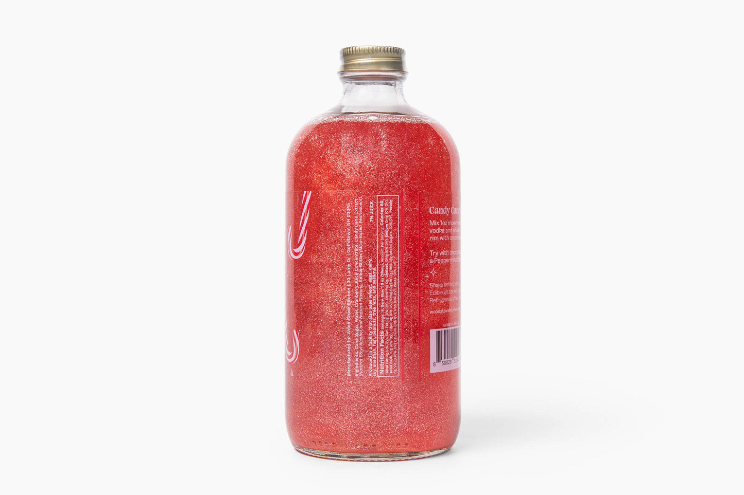 Candy Cane Sparkle Cocktail & Mocktail Mixer, 16 fl oz - Purpose + Passion Boutique