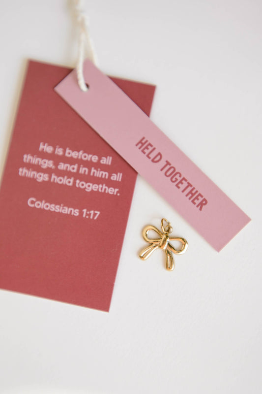 Held Together Bow Charm