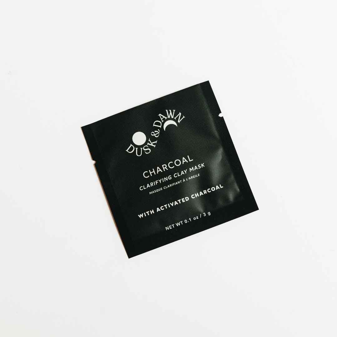 Charcoal Clarifying Clay Mask - 1 Treatment Pouch - Purpose + Passion Boutique