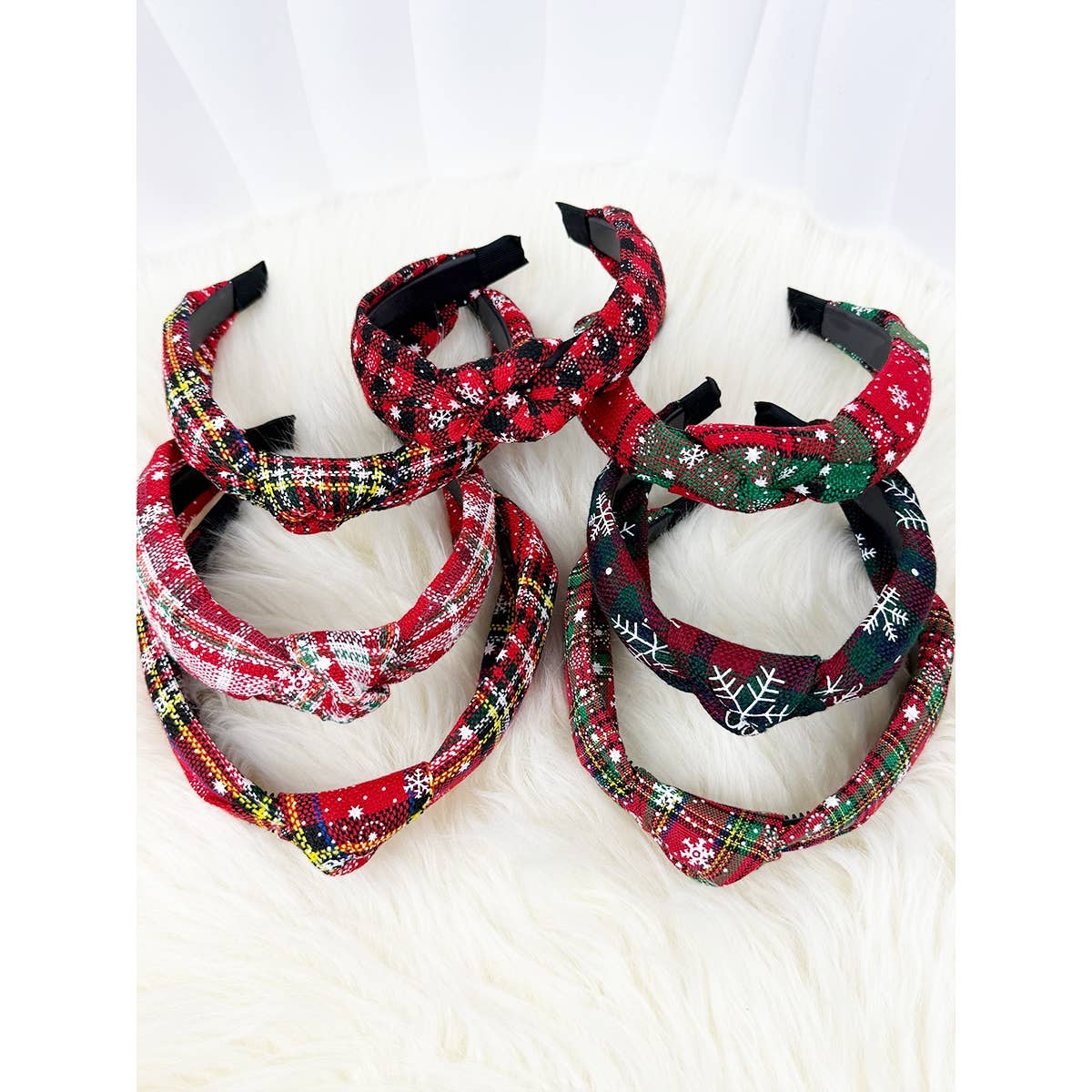 Christmas Theme Knotted Headband - Purpose + Passion Boutique
