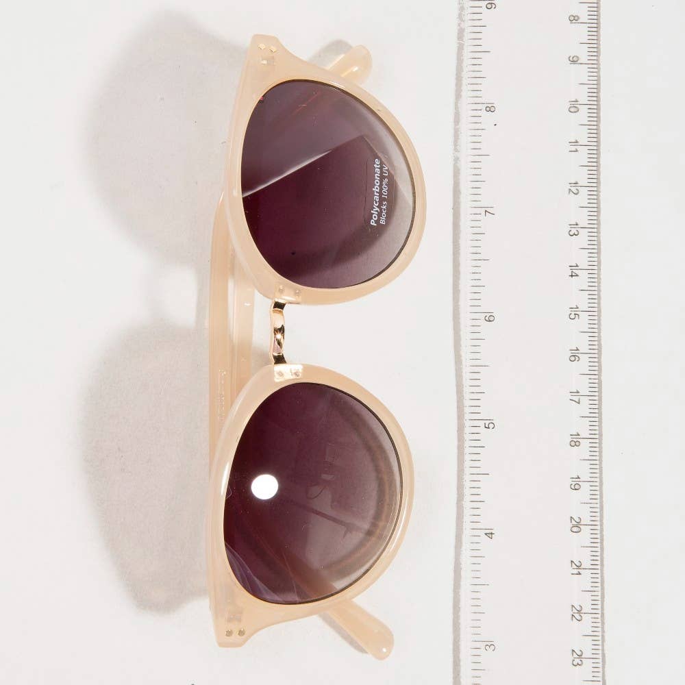 Circle Lens Sunglasses - Purpose + Passion Boutique