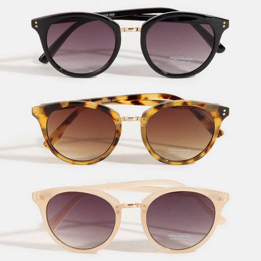Circle Lens Sunglasses - Purpose + Passion Boutique