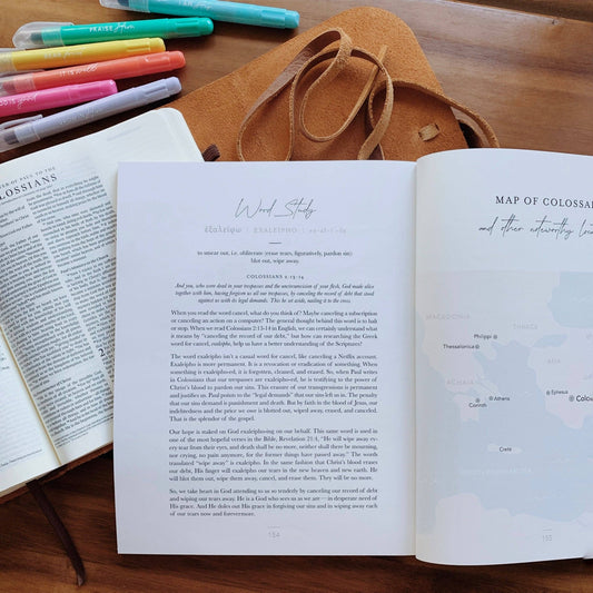 Colossians Bible Study | Rooted in Him - Purpose + Passion Boutique