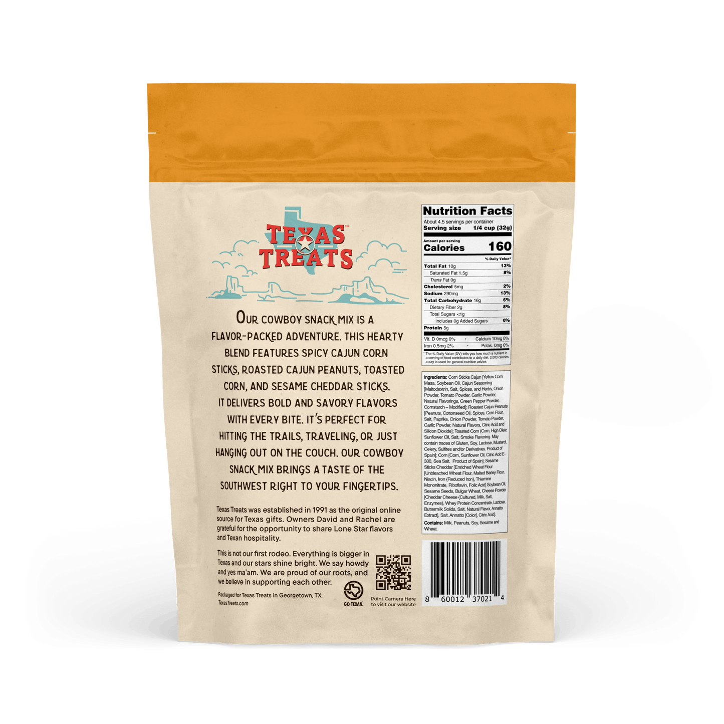Cowboy Snack Mix 3oz. - Purpose + Passion Boutique