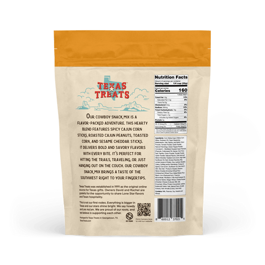 Cowboy Snack Mix 3oz. - Purpose + Passion Boutique