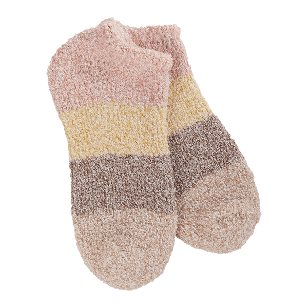 Cozy Low Rose Multi Socks - Purpose + Passion Boutique