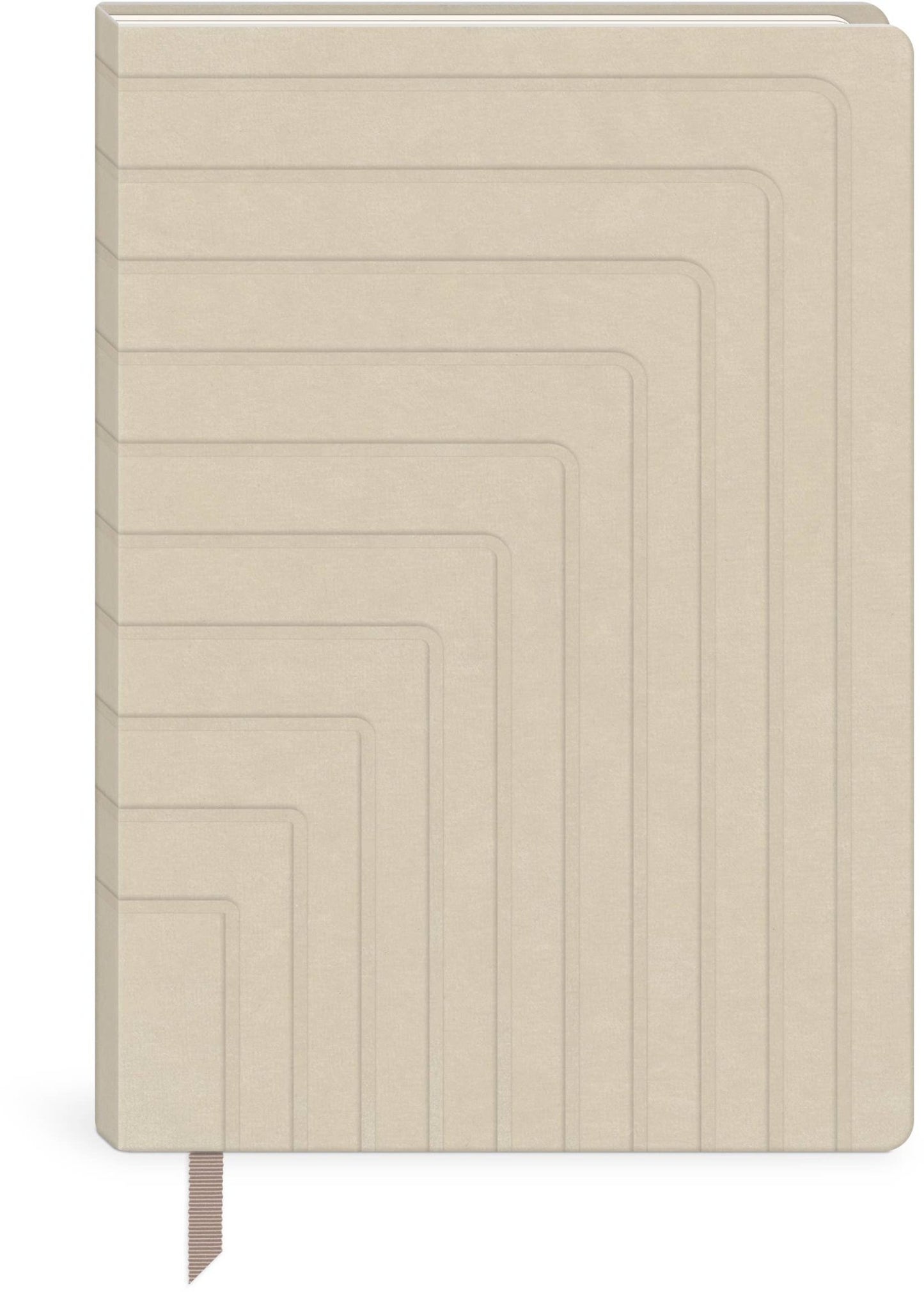 Cream Fabric Journal - Purpose + Passion Boutique