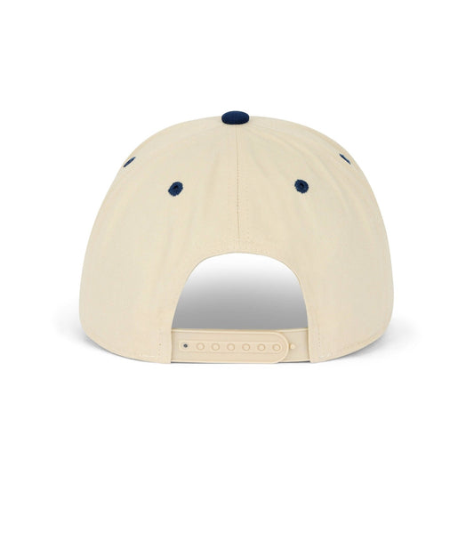 Cream & Navy Dad Snapback - Purpose + Passion Boutique