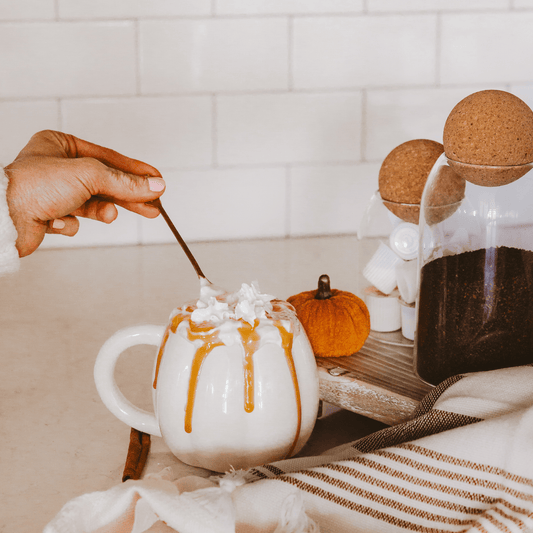 Cream Pumpkin Coffee Mug - Purpose + Passion Boutique