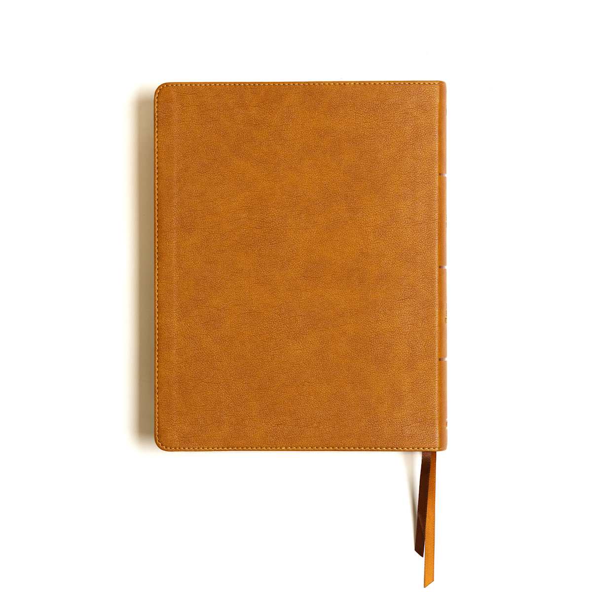 CSB Notetaking Bible Large Print Camel LeatherTouch - Purpose + Passion Boutique
