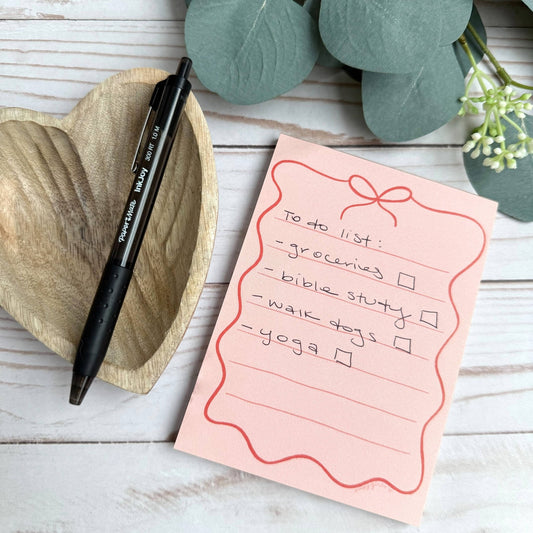 Cute To Do List Notepad - Purpose + Passion Boutique