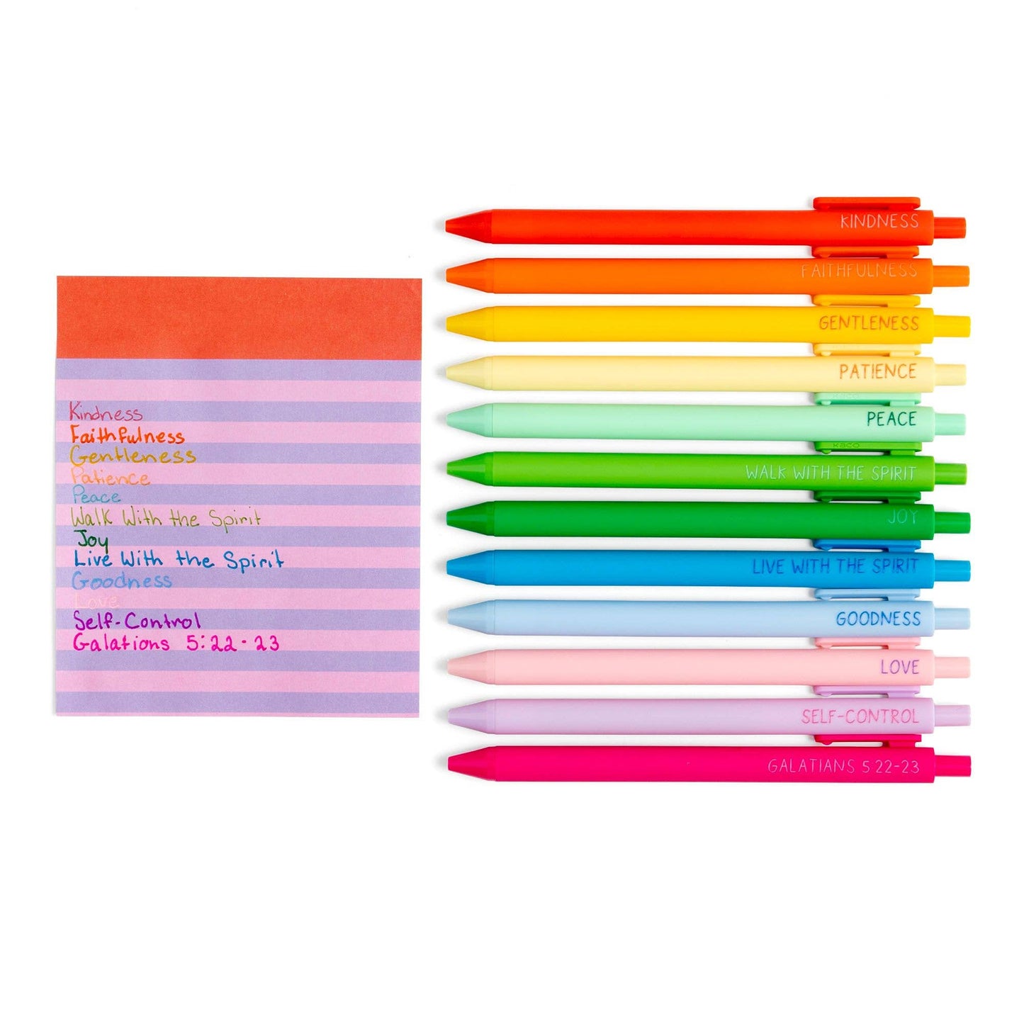 Fruits of the Spirit Pen - Set of 12