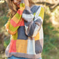 Beige Multi Stripe + Block Light Weight Sweater