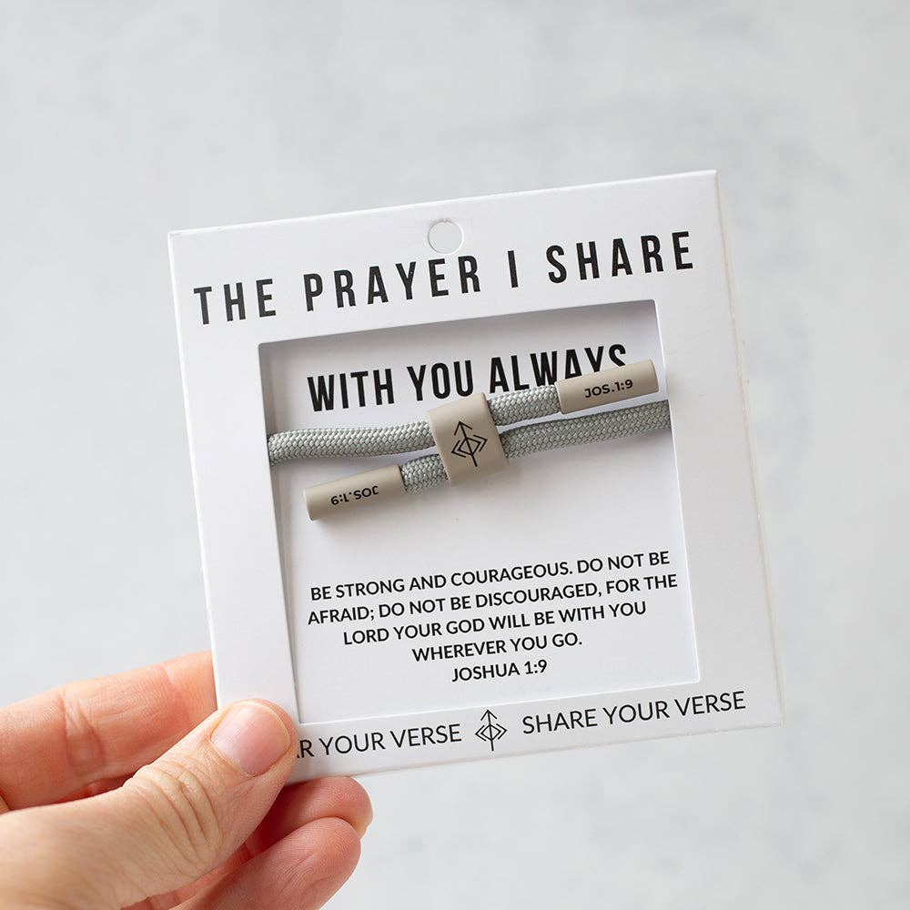 WITH YOU ALWAYS Cord Bracelet
