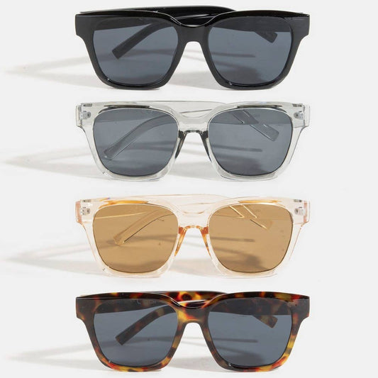 Acetate Square Sunglasses