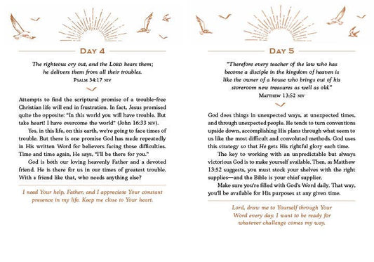 Daily Devotional Minutes for Men - Purpose + Passion Boutique