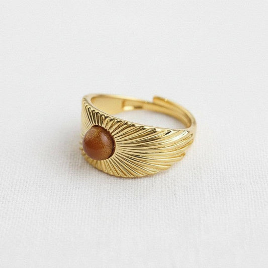 Wide Band Adjustable Ring