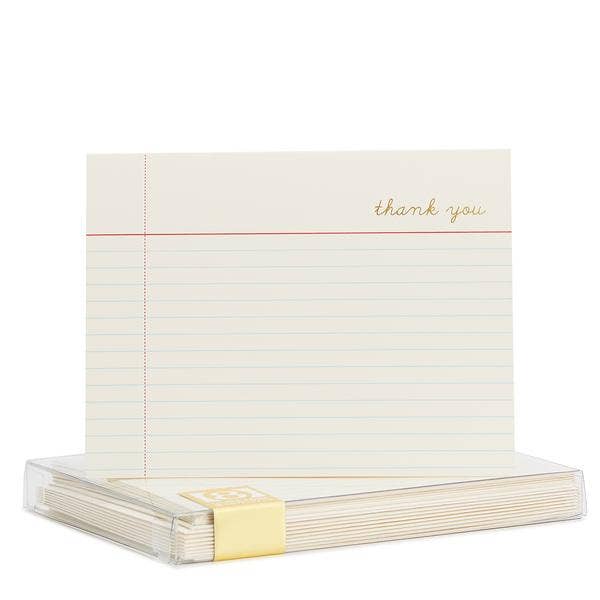 The Notecard Thank You Note Set of Cards (8)